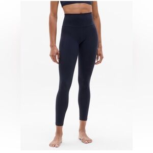 Athleta Women’s Salutation Stash 7/8 Leggings Navy Medium Petite